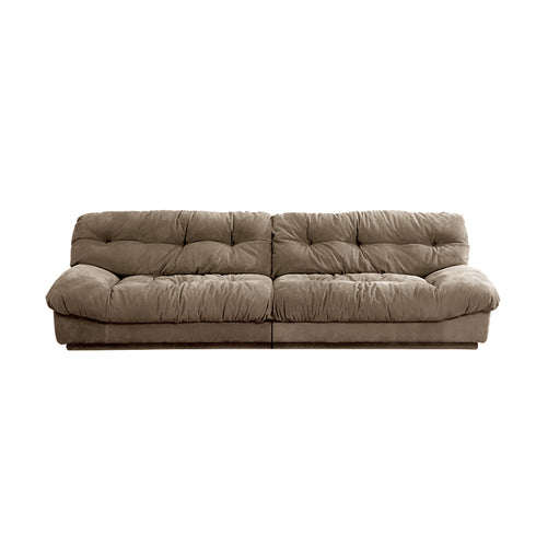 Liz Suede Fabric Luxury 3 Seater Sofa Interior Cloud Couch
