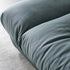 Liz Suede Fabric Luxury 3 Seater Sofa Interior Cloud Couch