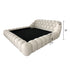 Lora Boucle Bubble Headboard Floating Bed Frame
