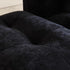 Louise Blue Chenille Flannel Modular Sofa Modern Chaise Couch
