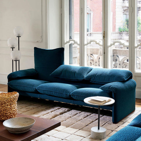 Matty Technical Cloth 3 Seater Sofa Foldable Backrest Couch