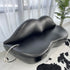 Nicky Elastic Leather/Velvet Lips Special Design 3 Seater Sofa Interior Couch