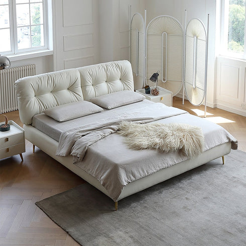 Noral Technical Fabric Upholstered Bed Frame