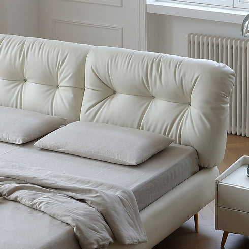 Noral Technical Fabric Upholstered Bed Frame