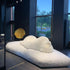 Polar Bear Hug Luxury Sofa Cloud Fabric Special Design 4 Seater Couch