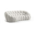 Pollie Knitted Cotton Bubble Loveseat Sofa Designer Couch