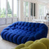 Pollie Knitted Cotton Bubble Loveseat Sofa Designer Couch