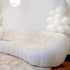 Pollie Knitted Cotton Bubble 3 Seater Sofa Living Room Couch