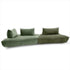 Powell Suede Fabric Special Design Sofa Modular Couch