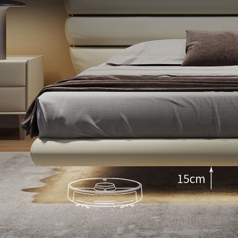 Vivian Calf Leather Floating Bed Frame