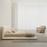 Cesar Suede Fabric Contemporary Minimalist Bed Frame