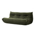 Elvira Velvet 3 Seater Sofa High-back Couch