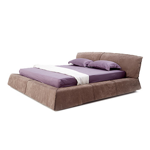 Tessa Modern Suede Fabric Bed Frame
