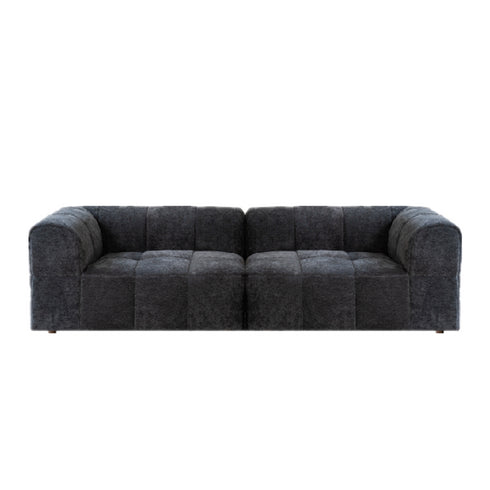 Elina Fabric 3 Seater Arm Sofa 2-Piece Couch