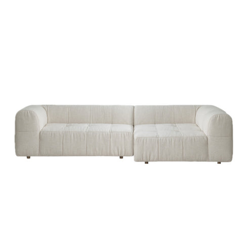 Elina Fabric 3 Seater Arm Sofa 2-Piece Couch