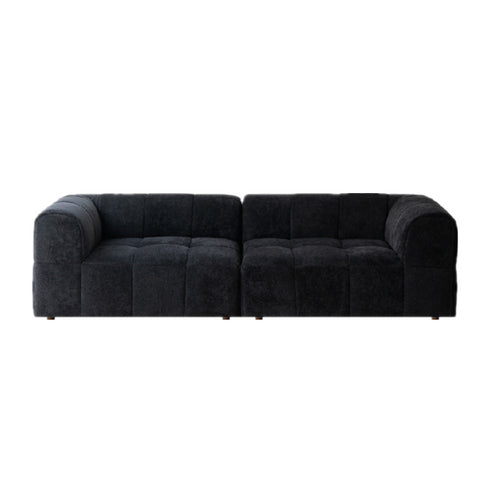 Elina Fabric 3 Seater Arm Sofa 2-Piece Couch