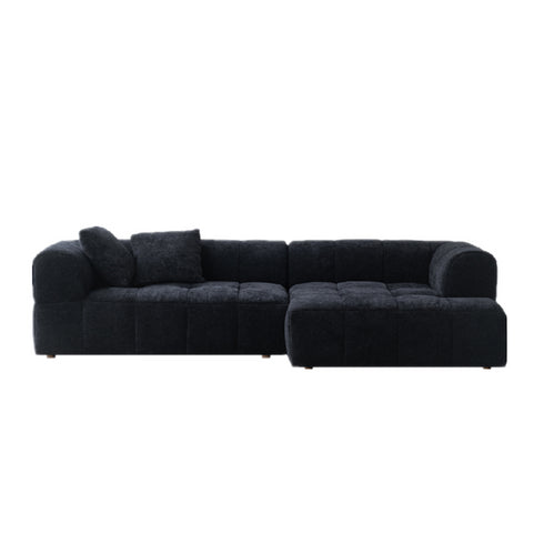 Elina Fabric 3 Seater Arm Sofa 2-Piece Couch