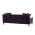 Rosalie Purple Velvet 3 Seater Sofa High-backrest Couch
