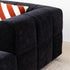 Elina Fabric 3 Seater Arm Sofa 2-Piece Couch