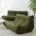 Elvira Velvet 3 Seater Sofa High-back Couch