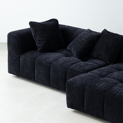 Elina Fabric 3 Seater Arm Sofa 2-Piece Couch