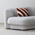 Glen Velvet Fabric Curved 3 Seater Sofa Shaped Upholstery Couch