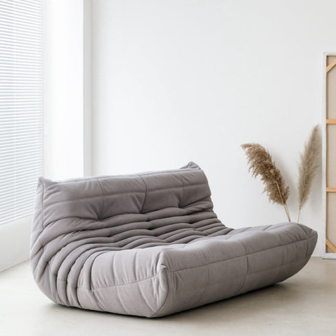 Elvira Velvet 3 Seater Sofa High-back Couch