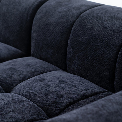 Elina Fabric 3 Seater Arm Sofa 2-Piece Couch