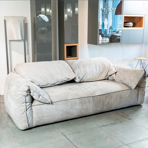 Alison Suede Fabric Luxury 3 Seater Sofa Modern Couch