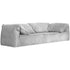 Alison Suede Fabric Luxury 3 Seater Sofa Modern Couch