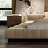 Amara Matte Tech Cloth Contemporary Bed Frame