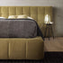 Aramina Velvet Wide Headboard Luxury Bed Frame