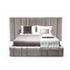 Areli Velvet Luxury Wide Headboard Bed Frame