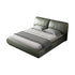 Carl Stain Resistant Microfiber Leather Bed Frame