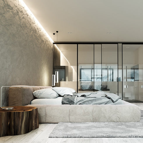 Astrid Velvet Fabric Low Headboard Bed Frame