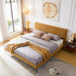 Bae Cotton Linen Fabric Modern Simple Bed Frame