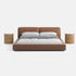 Bates Technology cloth Cube Headboard Minimalist Bed Frame