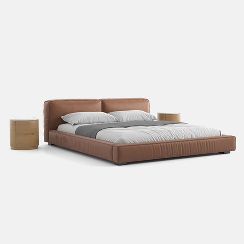Bates Technology cloth Cube Headboard Minimalist Bed Frame