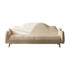 Beasley Beige Technical Fabric 3 Seater Sofa Curved Arm Sofa