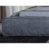Behitha Suede Fabric Modern Simple Upholstered Bed Frame
