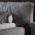 Behitha Suede Fabric Modern Simple Upholstered Bed Frame