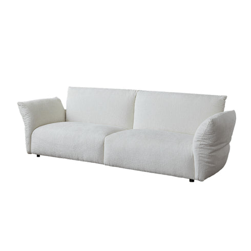 Bence Fabric 3 Seater Sofa Adjustable Arm Modern Couch