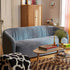 Bexley Velvet 3 Seater Sofa Arm Couch