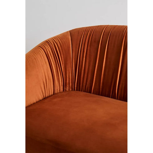 Bexley Velvet 3 Seater Sofa Arm Couch