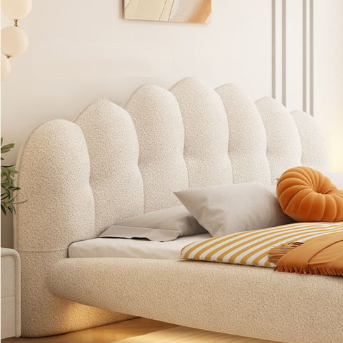 Bianca Boucle Floating Bed Frame