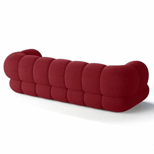 Bradley Fabric 3 Seater Arm Sofa Modern Designer Couch