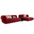 Bradley Fabric 3 Seater Arm Sofa Modern Designer Couch
