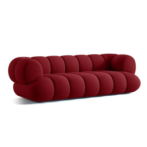 Bradley Fabric 3 Seater Arm Sofa Modern Designer Couch