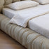 Elvin Luxury Suede Fabric Bed Frame