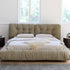 Elvin Luxury Suede Fabric Bed Frame